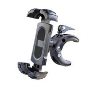 Lodoot Général Support de téléphone en nylon Silcione pour moto, vélo, bateau avec rotation à 360° et prise antidérapante pour téléphones de 4,7 à 7"
