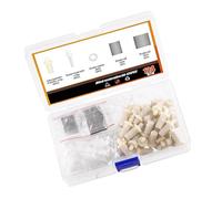 Lodoot Goupilles de réparation pour volets roulants - Agrafe de rechange pour divers stores - Installation simple