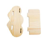 Lodoot Jardinière murale en bois pour plantes artificielles et tiges de fleurs séchées, vases en bois modernes en forme de cœur pour décoration murale pour salon, chambre à coucher