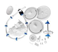 Lodoot Kit de remplacement pour nettoyeur de piscine multifonction, matériaux robustes, installation facile pour la maison et les piscines publiques, kit de remplacement pour nettoyeur de piscine