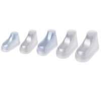 Lodoot Lot de 10 embauchoirs transparents pour pieds de bébé, chaussures et chaussettes 8/9/10,5/11/12 cm