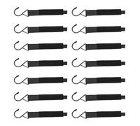 Lodoot Lot de 14 crochets pour abri de pêche sur glace, crochets robustes pour la pêche sur glace, crochets pour la pêche sur glace, crochet de rangement robuste pour la pêche sur glace, crochet