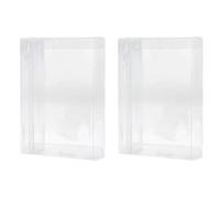 Lodoot Lot de 2 étuis transparents pour protection de jeux N64