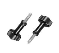Lodoot Lot de 2 longues vis moletées avec capuchon pour appareils photo 10/9/8/7