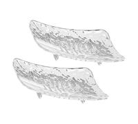 Lodoot Lot de 2 porte-savons de drainage pour comptoir de salle de bain - Plateau antidérapant avec trous pour garder le savon sec et une utilisation domestique