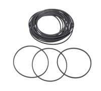 Lodoot Lot de 20 courroies en caoutchouc pour lecteurs de cassettes et enregistreurs vidéo, bandes de réparation communes de 70 à 100 mm