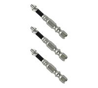 Lodoot Lot de 3 embouts de tournevis à tête croisée - Plusieurs tailles pour option pour précision