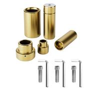 Lodoot Lot de 3 têtes de moule pratiques sans bâton avec accessoire d'aération pour faciliter le soudage de tuyaux et la réparation murale de la maison, pas de rupture murale, moule anti-adhésif avec