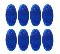 Lodoot Lot de 8 réflecteurs de roue de vélo à clip