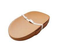Lodoot Matelas à langer en cuir synthétique doux et imperméable avec base antidérapante pour changer les couches en toute sécurité