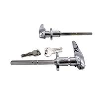 Lodoot Paire de poignées de verrouillage extérieures pour portière de voiture - Accessoires assortis - 3 fenêtres - Coupé 1933-1934