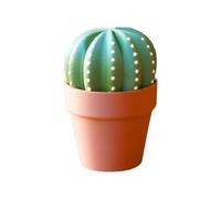 Lodoot Plinthes de bureau amusantes avec support de pots de fleurs, décoration de bureau sur le thème des plantes avec rangement caché