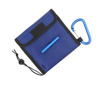 Lodoot Portefeuille de pêche à la mouche avec 10 poches transparentes pour lignes de pêche, étui idéal pour tenir le bas de ligne et sac de rangement pour la pêche à la mouche Tippet