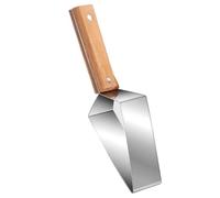 Lodoot Séparateur de pastèque en métal avec poignée en bois en forme de triangle pour le camping, les barbecues et la cuisine