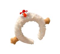 Lodoot Serre-tête à motif de poulet, confortable, durable, anneau à cheveux léger, accessoire de mode, bandeau bobo poule
