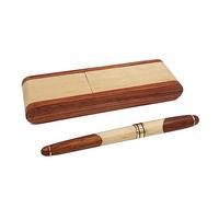 Lodoot Stylo à bille en gel avec étui pour stylo à bille, bureau, écriture, cérémonie