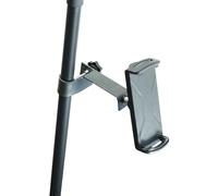 Lodoot Support de tablette pour micro - Support de téléphone réglable pour microphone - Support de musique pour tablette - Support de téléphone pour trépied