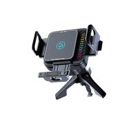 Lodoot Support de téléphone de voiture avec chargement rapide et clip d'aération pour tableau de bord et navigation