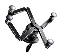 Lodoot Support de téléphone universel pour voiture - Serrage automatique - En silicone - Pour smartphones de 4 à 6,7 pouces - Rotation à 360°