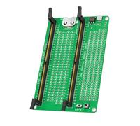 Lodoot Testeur de mémoire DDR5 RDIMM/UDIMM avec loquets longs indicateurs LED pour ordinateur de bureau DDR5 serveurs de mémoire carte carte