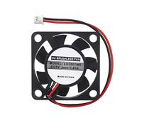 Lodoot Ventilateur de refroidissement 3 x 3 cm 2 broches 1,25 mm Connexion pour PC à une seule carte PC silencieux Fonctionnement silencieux LD3007MS