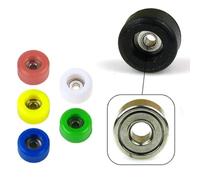 Lodoot WWHJR Lot de 4 roues à roulement pour skateboard à doigts et scooter, figurine, skateboard Accs Finger avec roues à roulement