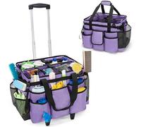 LoDrid Chariot de Nettoyage Roulant avec Trolley détachable et Portable, Sac de Nettoyage Professionnel avec bandoulière pour Un Nettoyage Efficace