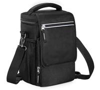 LoDrid Étui Compatible avec Owl Labs Meeting Owl 3, 4, Pro, Original | Sac de transport pour caméra de visioconférence, avec multiples poches, bandoulière, poignée et mousse antichoc