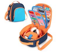 LoDrid Sac Compatible avec Yoto Mini édition 2024, Bleu (Sac Seul) | Étui de transport portable pour lecteur audio, casque et accessoires, porte-cartes pouvant contenir jusqu'à 30 cartes