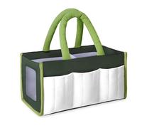 LoDrid Sac fourre-Tout Compatible avec Toniebox 2/1, étui de Transport avec poignée pour Lecteur Audio, Figurines, chargeurs et Accessoires, Vert (Sac Uniquement)