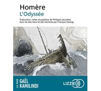 L'Odyssée 1 CD audio - Homère - Lizzie - Univers Audio - Texte lu (CD) - Textes lus CD