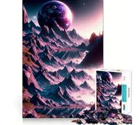 L'Odyssée de l'espace Puzzle de 1000 pièces pour Adultes Jeu d'entraînement cérébral Image Douce et relaxante Assembler Joli Cadeau (38x52cm)