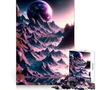 L'Odyssée de l'espace Puzzle de 1000 pièces pour Adultes Jeu d'entraînement cérébral Image Douce et relaxante Assembler Joli Cadeau (38x52cm)