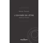 L'odyssée de l'être Métaphysique hébraïque - Shmuel Trigano - Hermann - broché - Essai