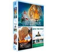 L'Odyssée de Pi - Sept ans au Tibet - Into the Wild Coffret 3 DVD E