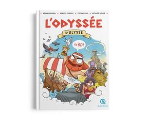 L'Odyssée d'Ulysse en BD - Stefano Enna - Quelle Histoire - cartonné - Bande dessinée jeunesse