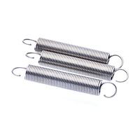 LOEASE 5 pièces 0.7mm Acier Inoxydable S Crochet cylindroïde hélicoïdal Traction Extension Tension Ressort hélicoïdal Fil diamètre 0.7mm (Size : 35mm, Color : 7MM_0.7MM)