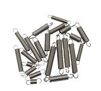 LOEASE Fil à Ressort en Acier à Ressort, Extension de Tension, diamètre 0.6mm, Petit Crochet, Longueur du Ressort 50-300mm, 5 pièces/10 pièces (Size : 0.6 * 6 * 30-10pcs)