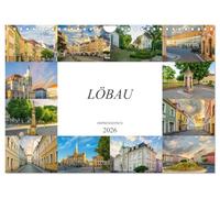 Löbau Impressionen (Wandkalender 2026 DIN A4 quer), CALVENDO Monatskalender: Zu Besuch in der Stadt Löbau