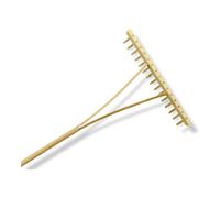 Löffert Stiele Löffert Râteaux à manche en bois 15 dents simple rangée Quantité:1