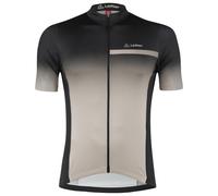 Loeffler Coogan Mid Full Zip Short Sleeve Jersey Gris 56 Homme Sahara