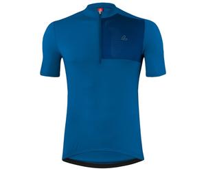 Löffler - Bike Jersey Half-Zip Skys Block Mid - Maillot de cyclisme - 58 - marin