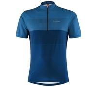 Loeffler Sparta Half Zip Short Sleeve Jersey Bleu 52 Homme Marin