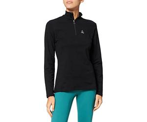LÖFFLER DA. Transtex Basic Pull à col roulé zippé pour Femme L Noir - Noir
