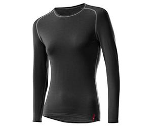 LÖFFLER Functional Maillot de Corps à Manches Longues Noir Noir 40