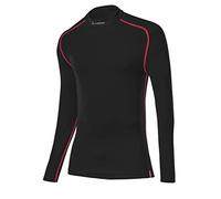 LÖFFLER HR. Chemise Chaude La Transtex M Noir/Rouge