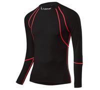 LÖFFLER HR. La Airvent Transtex Light T-Shirt pour Homme XL Noir/Rouge