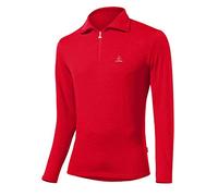 Löffler HR. Transtex Basic CF Pull à col roulé zippé pour Homme S Rouge - Rouge