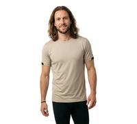 Loeffler Mono Rc Short Sleeve T-shirt Beige,Gris 50 Homme