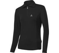 Löffler Pull pour Femme - Col Roule - Fermeture éclair - Transtex M Noir
